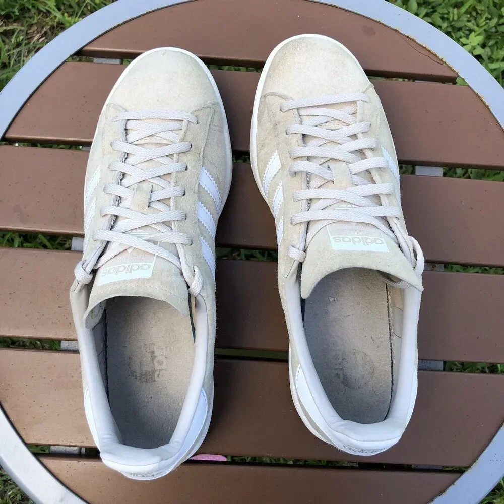 Adidas Campus 00s Sneakers Women 9.5 Beige Wonder Suede Retro Casual 117487339